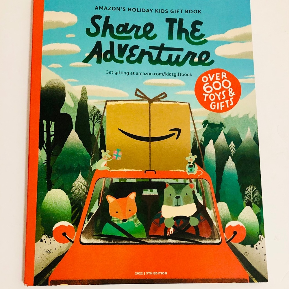 2022 Amazon Share The Adventure Kids Toy Wish Christmas Holiday Gift Catalog